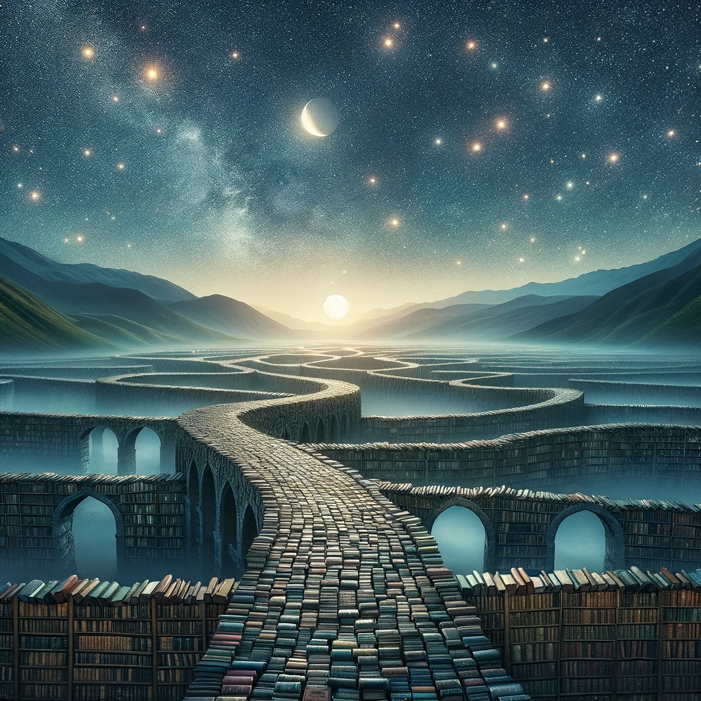 40   road of books